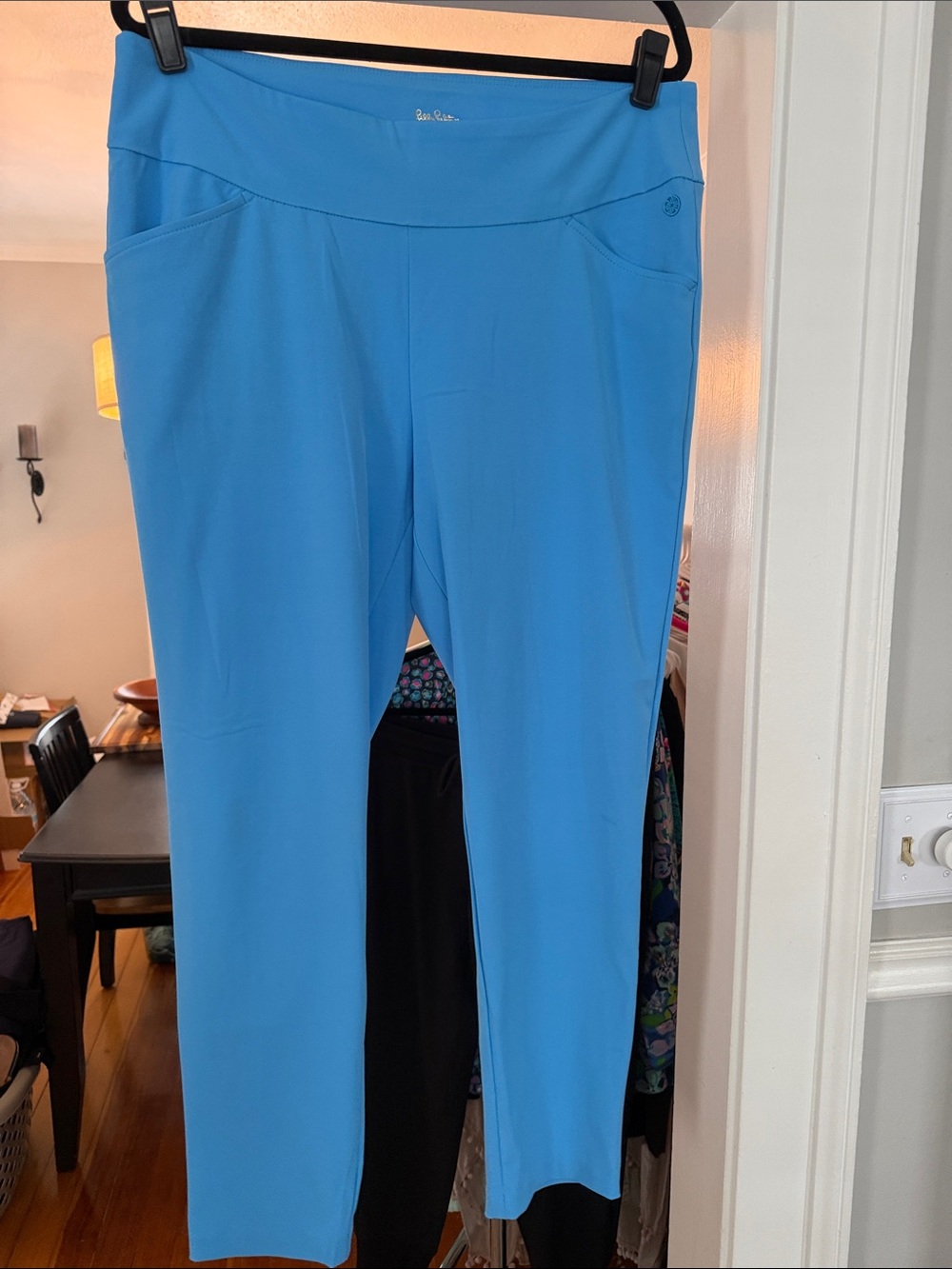 Lilly Pulitzer Cornflower Blue  Luxletic Straight Leg Pants